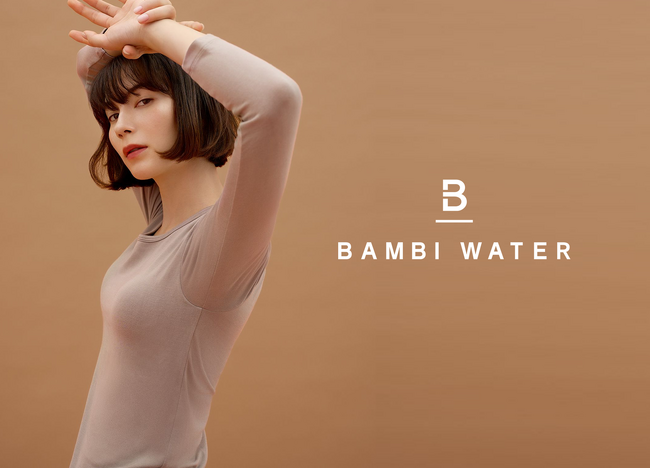 ”遠赤外線加工”素材で寒い季節もあたたかく。「BAMBI WATER ブライン ヒートインナー」に「クルーネック」と「タンクトップ」の2タイプが新登場！
