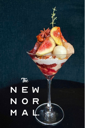 “蜜のような甘さに酔う”【THE NEW NORMAL】無花果尽くしの贅沢パフェ、この秋限定で登場。