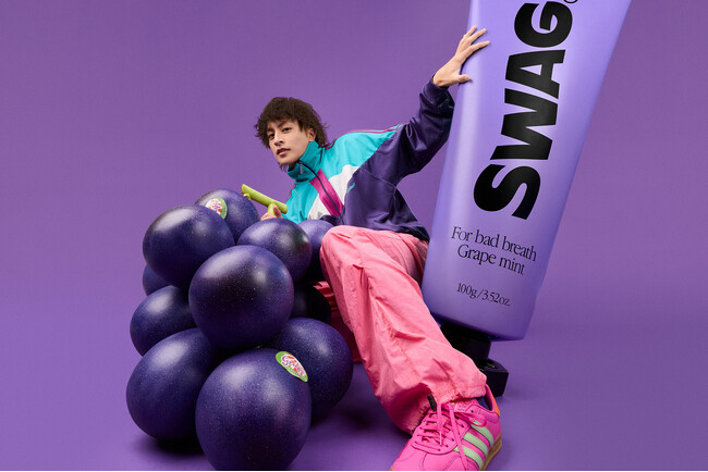 【10/1発売開始】メントールの清涼感とグレープの香りが広がる。SWAG（スワッグ）歯磨き粉から、新しいフレーバーが登場！