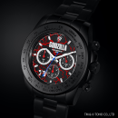 ブラックボディに地割れのレッド ブラックボディに地割れのレッド