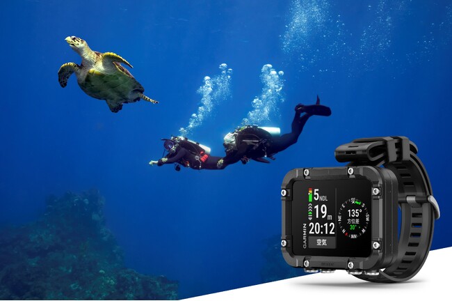 Garmin GPSダイブコンピューター『Descent X30』を10月10日（金）に発売