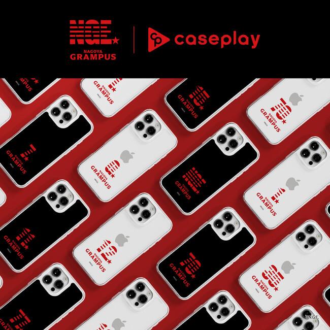 caseplayから J1サッカーチーム「名古屋グランパス」とスポーツストリート系ファッションブランド「MADE IN WORLD&CO」のコラボデザインスマートフォンアクセサリーが登場！