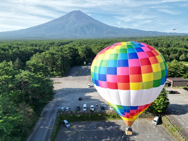 初秋の景色を堪能！富士山の麓で熱気球に乗ろう！「富士すばるランド」10月19日(日)“熱気球搭乗体験イベント第5弾”開催！