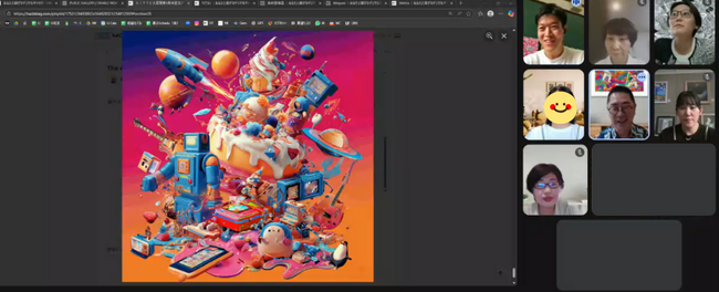 【第1回HACKKトーク開催】出展アーティストとオンライン交流会を実施しました