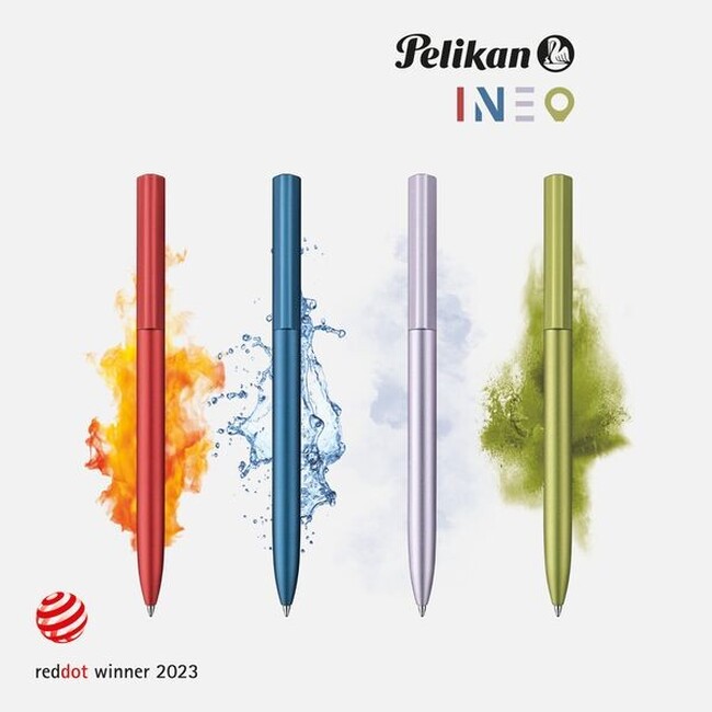 ドイツの高級筆記具ブランド【ペリカン】からRed Dot Design Award＆iF DESIGN AWARD最高賞、世界三大デザイン賞の二冠を達成したボールペン『INEO』10月上旬発売