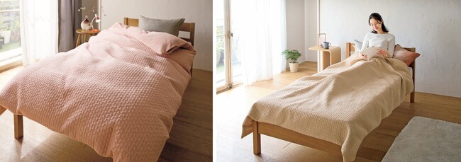 MOTHERS編集部×寝具メーカーのモリリン×「くらしと生協」 暖かさ・肌触り・使い勝手の3拍子そろった「ママ目線」で冬の睡眠寝具を発売