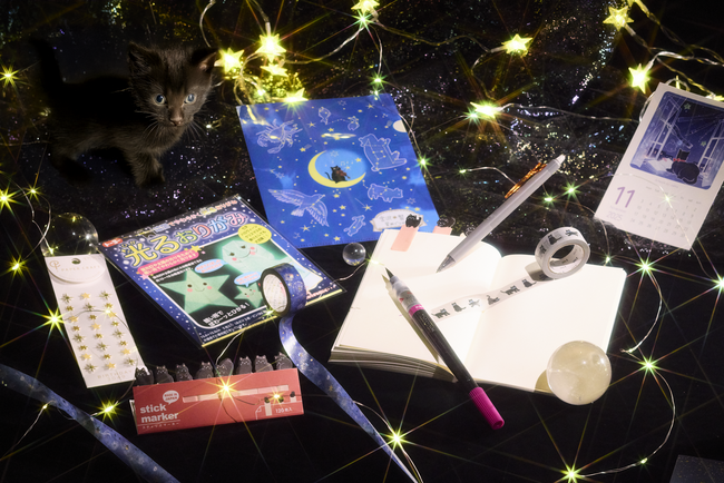 ZenPop、「星座と黒猫（Starry Neko）」テーマの文房具サブスクリプションボックスを10月1日（水）発売