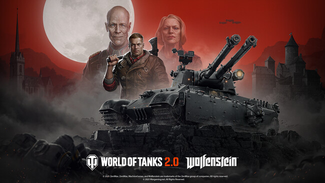 『World of Tanks』、期間限定のコラボ・バトルパス イベントで「Wolfenstein」ユニバースを導入