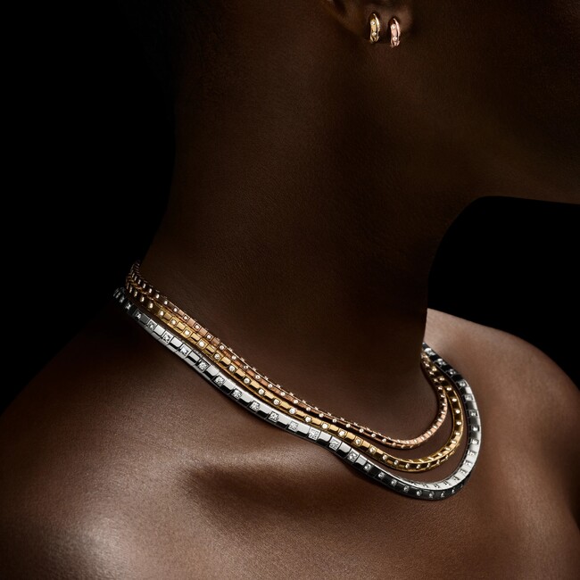 【ルイ・ヴィトン】ファインジュエリー・コレクション「ル ダミエ ドゥ ルイ・ヴィトン」に、新たにきらめきを放つピンクゴールドとフレッシュなデザインの数々が登場