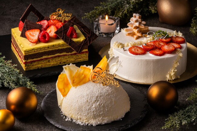 【オリエンタルホテル広島】2025クリスマスケーキ＆フレンチコース