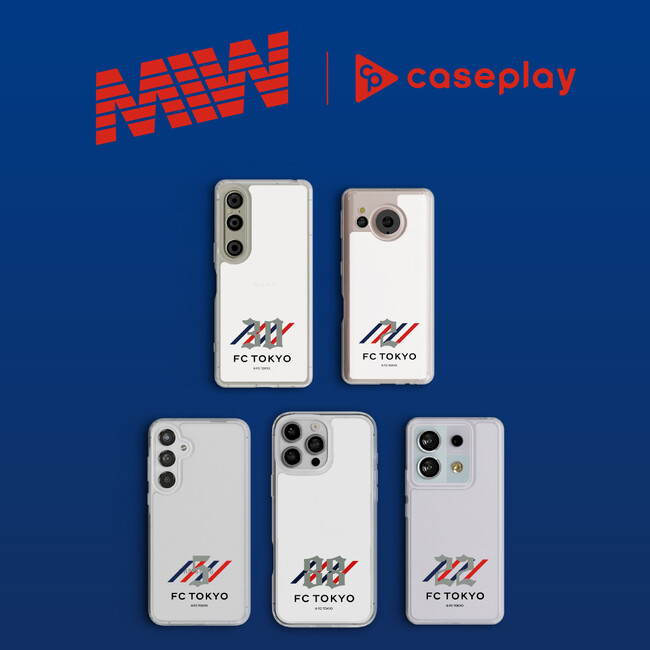 caseplayから J1サッカーチーム「FC東京」とスポーツストリート系ファッションブランド「MADE IN WORLD&CO」のコラボデザインスマートフォンアクセサリーが登場！
