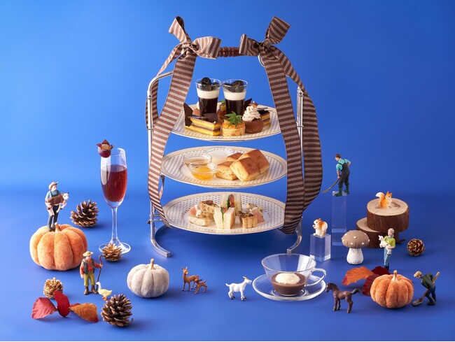 【ホテル ラ・スイート神戸ハーバーランド】栗とさつまいも！秋を味わう「LA SUITE Grand Harvest Afternoon Tea」を販売