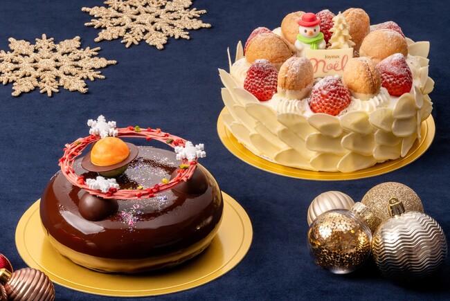 【リーガロイヤルホテル広島】味覚と芸術が融合した特別なケーキで聖夜を彩る『クリスマス限定ケーキ2種』の予約受付開始