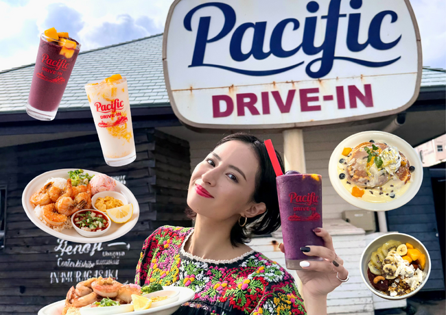人気クリエイターJuliaと『Pacific DRIVE-IN』カフェの第2弾コラボレーションが決定！“ハワイアン×メキシカン”の新感覚メニューが登場