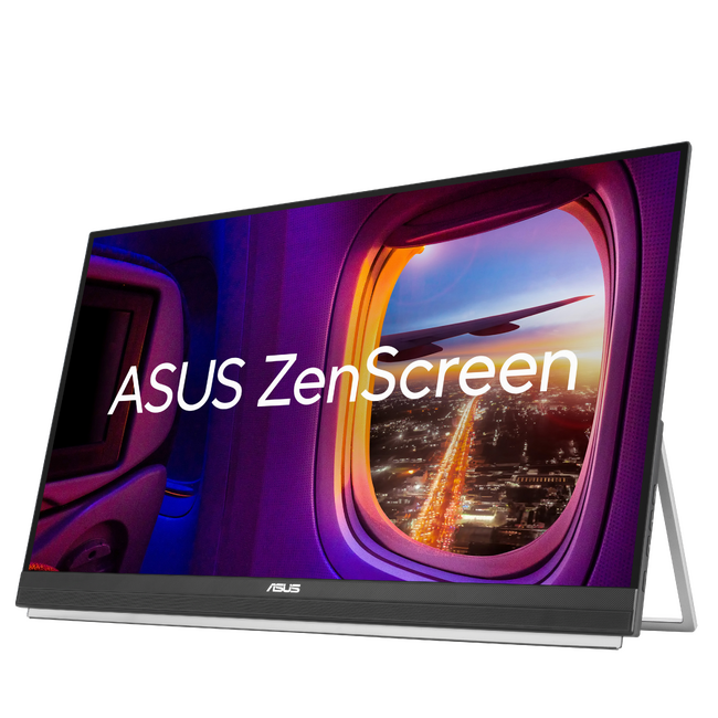 ワークスペースを再定義、日常のエンターテイメントやカジュアルなゲームに適した「ASUS ZenScreen MB27ACF」27 インチ、重量わずか3kg未満の持ち運び可能なモニターの発売を開始