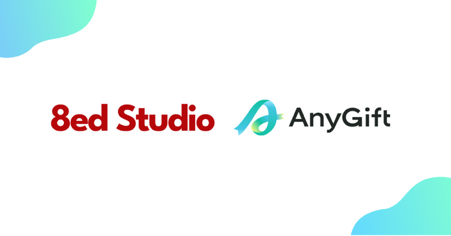 インテリアに溶け込むストレッチマットを展開する「8ed Studio公式オンラインストア」にて、eギフトサービス『AnyGift』を導入