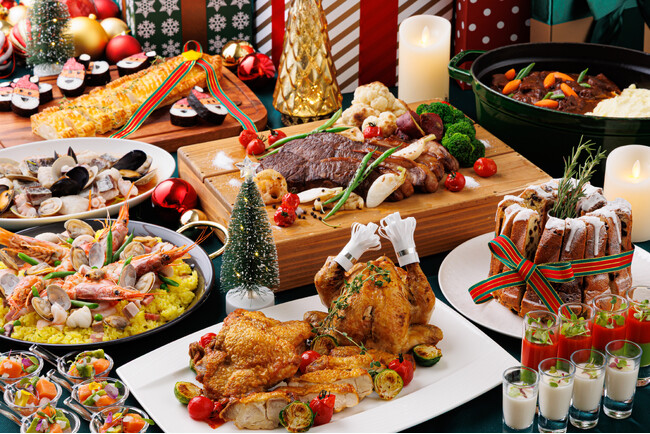 聖夜を彩る華やかなごちそう「クリスマスブッフェ」開催！大切な人と心あたたまる冬の夜を楽しむ贅沢なひとときを