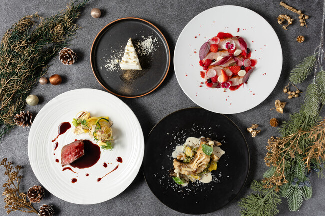 都心の夜景を望む「THE PENTHOUSE with weekend terrace」　クリスマス期間限定ディナーコースご予約開始