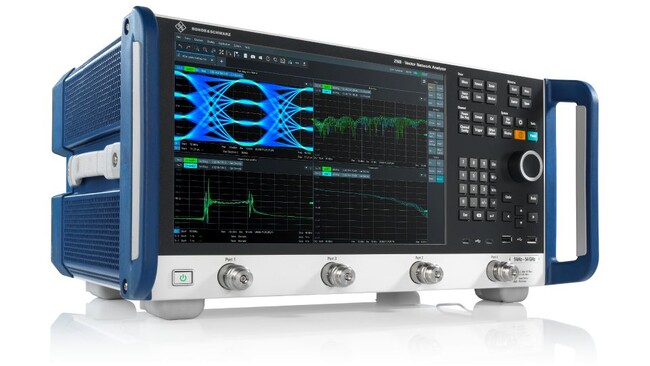 ローデ・シュワルツがR&S ZNB3000ベクトル・ネットワーク・アナライザに最高54 GHzの新しい周波数モデ ルを追加