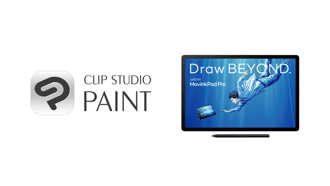 「CLIP STUDIO PAINT」が10月1日発表のワコム新製品「Wacom MovinkPad Pro 14」にプリインストール