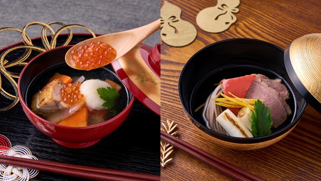 日本各地の伝統や食習慣を伝える「年越しそば」と「お雑煮」を提供。【グランドメルキュール】【メルキュール】のホテルで過ごす正月