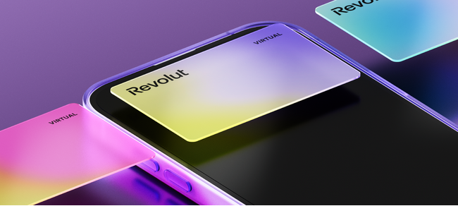 「Revolut - Kids & Teens」にバーチャルカードが6色展開で新登場