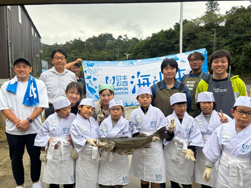 東松島の海だからこそ体験できる豊かな漁場での定置網漁と漁師めしの親子プログラム『日本さばける塾 in 東松島』を開催しました！