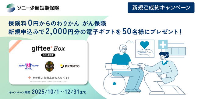 ソニー少額短期保険 社名変更キャンペーンの実施について
