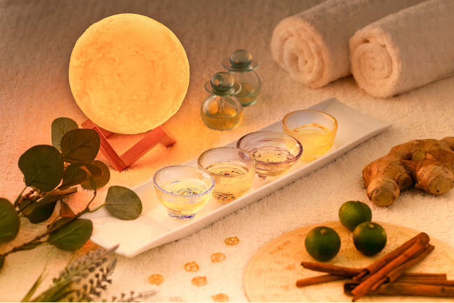 星座のエレメント「火・土・風・水」に合わせたセラピストオリジナルの香りに包まれる「星座のエレメンタル トリートメント」期間限定で提供