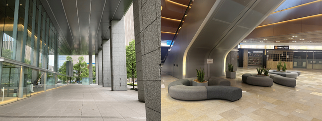 株式会社ホットスケープがパブリックスペース（公開空地）のイベント活用を積極的にフォロー。事業計画・運営管理まで一括担当。