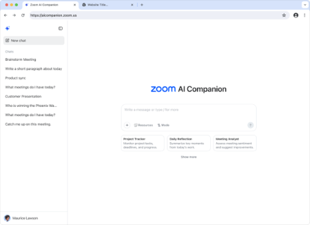 Zoom Workplace の次世代 AI Companion により、仕事の最適化と成果の最大化を実現