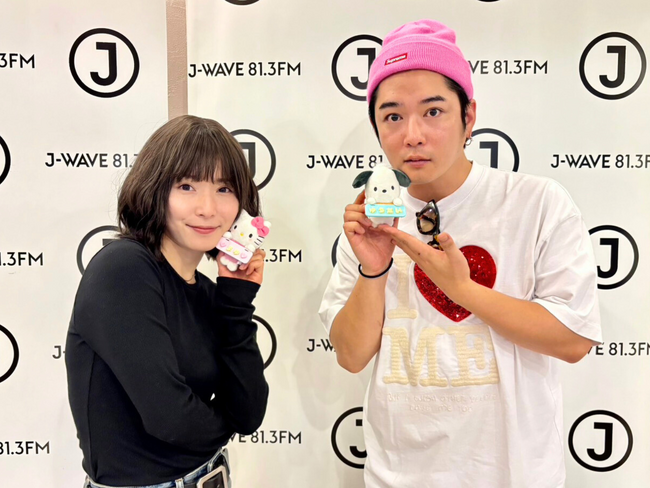 俳優・松岡茉優と千葉雄大がラジオで対談！　“ハマりすぎているガールズグループ”について熱く語る　J-WAVE『Sanrio SMILEY SMILE』10/6週放送