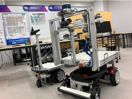 群馬県立産業技術センターにおける協働運搬ロボット（THOUZER）展示のお知らせ