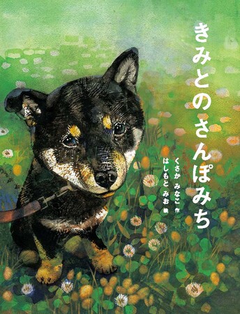 柴犬好きさん必見！「うちの子といっしょだ！」「そうそう、こんな顔する！」と共感の声続々。愛犬とのかけがえのない日々を描いた絵本『きみとの さんぽみち』が10月3日発売。