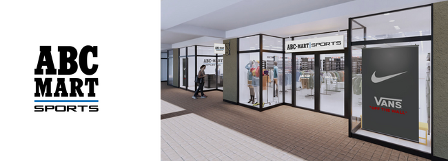 ABC-MART SPORTS 三井アウトレットパーク多摩南大沢店 2025年10月3日（金）よりオープン