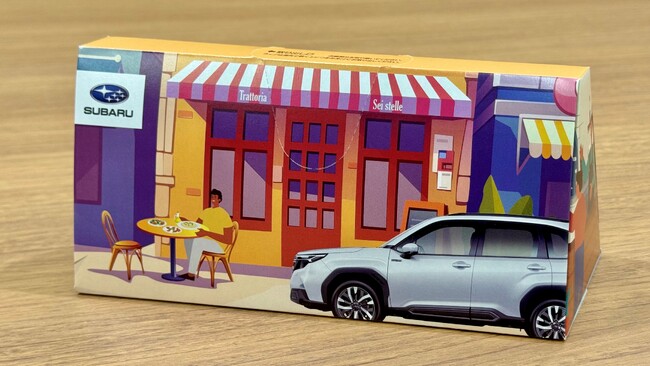 【SUBARU】試乗・査定フェア特典に「アイラップ」が採用