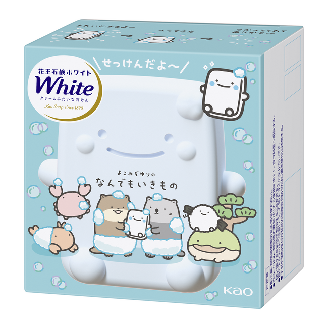 「花王石鹸ホワイト」から「なんでもいきもの」とのコラボデザイン商品を数量限定で発売