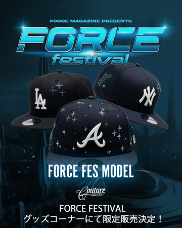 BAD HOP YZERR主催の大型HIP HOPフェス「Force Fes」にて、ラグジュアリーキャップブランド『Couture』が限定販売を決定！