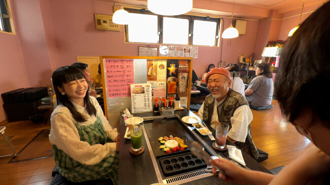 【ＢＳ日テレ】上大岡　心臓破りの坂の上　奥森皐月と熱々セルフ鉄板焼き