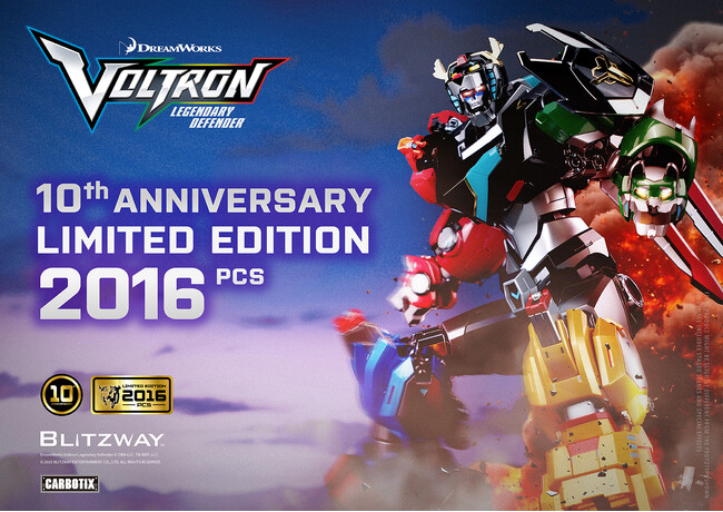 『ヴォルトロン』の10周年を記念した「CARBOTIX ヴォルトロン」がついに日本でも登場！