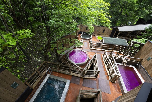 【北湯沢温泉／緑の風リゾートきたゆざわ】北海道最大級の露天風呂！次回使える日帰り温泉再訪チケット付の宿泊プランが新登場。