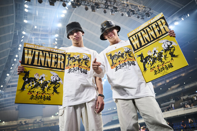 前人未到の3連覇！世界最大規模の『A-POP』ダンスバトルを制覇した16歳・18歳の「龍と勇太」の本人コメントが到着！