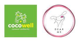 cocowell x DEAR ME ロゴ cocowell x DEAR ME ロゴ