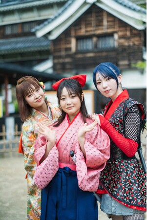 広島城フォトジェニックユニット「鯉城小町」が活動スタート！！