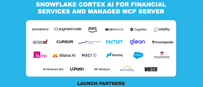 Snowflake、金融サービス向けCortex AIを発表 - 信頼性と拡張性を備えたエンタープライズAI