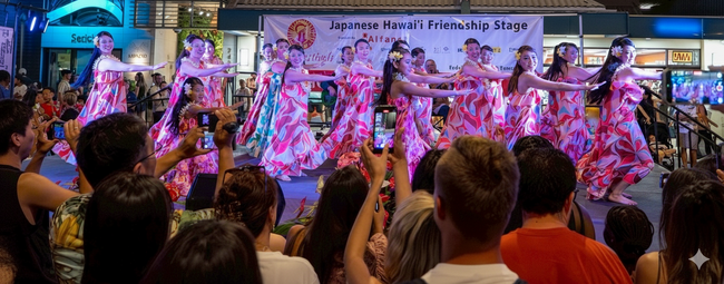 日本企業として初めて「Aloha Festivals」公式参加 - イベント制作会社アルファネット: 日本とハワイの融合を魅せる特別ステージと環境活動を実施
