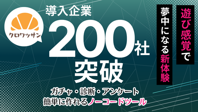 【クロワッサン】導入200社突破を記念し、地下アイドル応援キャンペーンを開始