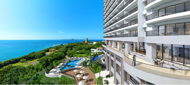 2028年春、コンドミニアム型オーシャンリゾートホテル「QUILL RESORT OKINAWA condominium hotel」グランドオープン