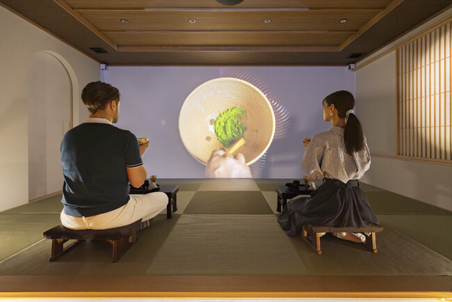 HANARE by Tokyu Stay（旧 東急ステイ京都三条烏丸別館はなれ）リニューアルに伴い、宿泊者限定のデジタル茶室「茶幻 ～sagen～」を企画・制作