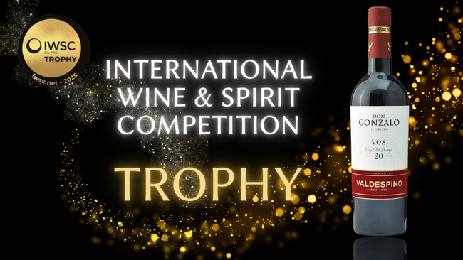 バルデスピノ「ドンゴンザロ」世界最高峰 IWSC にて“金賞の中の頂点” トロフィー受賞！
